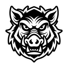 Filled style icon of showing arctic bear logo