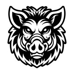 Filled style icon showing an ursine symbol