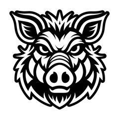 Filled style icon showing a bear symbol