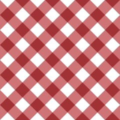 Brown and white plaid pattern