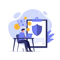 Financial security protection and management with technology assistance for an individual.