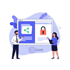 Digital security and data protection for online information sharing and privacy.