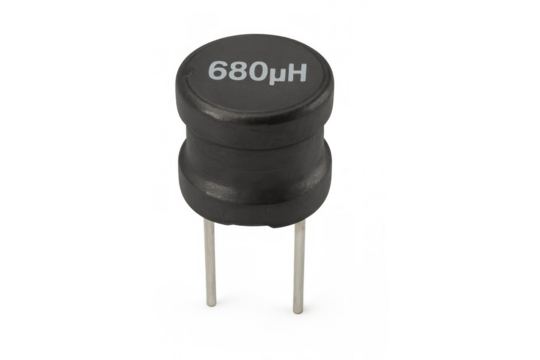 Inductor electronic component with 680µh rating