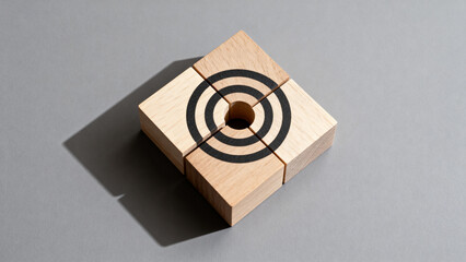 WoodenBlocksFormingTargetDesign