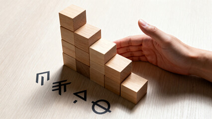 HandStabilizingWoodenBlockSteps