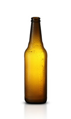 empty glass beer bottle