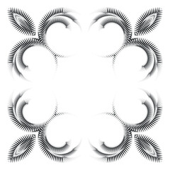 op art modern background, creative dynamic pattern, vector design element