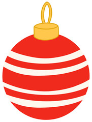 A festive Christmas illustration set featuring Santa Claus, Christmas trees, ornaments, gifts, and holiday decorations. Perfect for seasonal greeting cards, posters, and winter celebration designs.