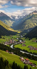 Alpine Valley Scenic Beauty.