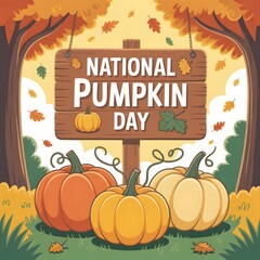 National Pumpkin Day Celebration, Pumpkin Festival Fun, Autumn Pumpkin Harvest, Pumpkin Spice & Everything Nice, Celebrate Pumpkin Season.