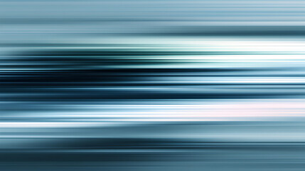 Fototapeta premium Horizontal flow effect background effect, speed lines. Stock Illustration