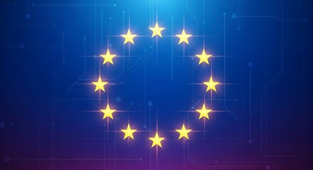 European Union Flag Image.