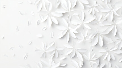White Abstract Textured 3D Background Paper