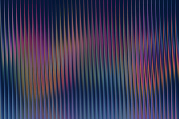 Abstract background with vertical lines and colorful light reflections
