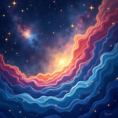 abstract fractal background