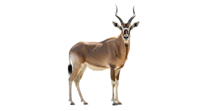 Addax  with transparent png  background