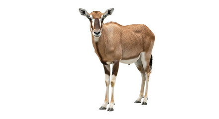 Fototapeta premium Addax with transparent png background