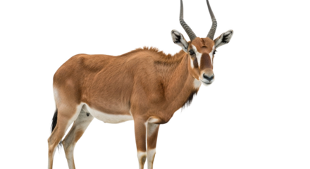 Addax  with transparent png  background
