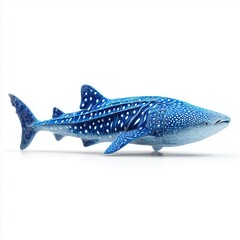 Whale shark illustration, white background cut out png