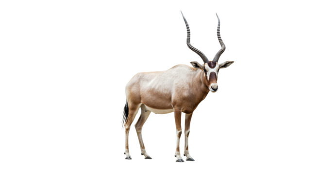 Addax  with transparent png  background