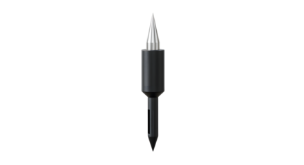 Stylus Pen with Fine Tip for Digital Drawing and Writing in Black on White Background