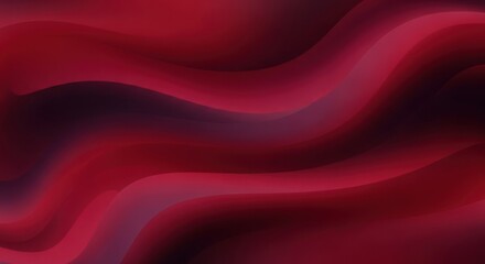 Obraz premium Abstract red and black gradient background with wavy lines.
