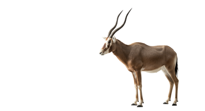 Addax  with transparent png  background