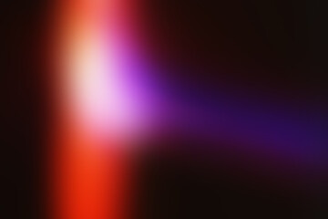 Light leak overlay effect. Texture light leak flare on black background, retro film overlay. Gradient light for your photo filter effect. Screen overlay for photo edit. Clean Glare Defocused Blur. 