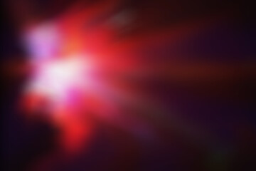 Light leak overlay effect. Texture light leak flare on black background, retro film overlay. Gradient light for your photo filter effect. Screen overlay for photo edit. Clean Glare Defocused Blur. 