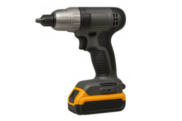 Cordless impact driver power tool with battery