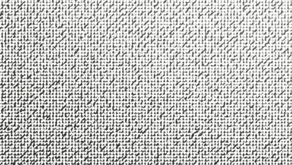 Abstract texture showcases a repeating pattern of small, dark shapes against a lighter background, generating a complex visual effect with a monochromatic color scheme.
