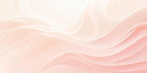 Fototapeta premium Pink silk fabric abstract background with flowing waves and soft texture
