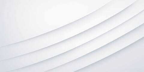 Light 3 D vector illustration of an empty grey office space template with a blank card design and subtle line patterns