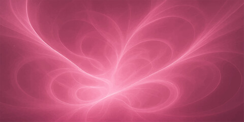 Abstract digital art with flowing purple and blue fractal smoke and swirling light patterns