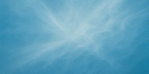 Beautiful day with a high, clear blue sky and fluffy white clouds