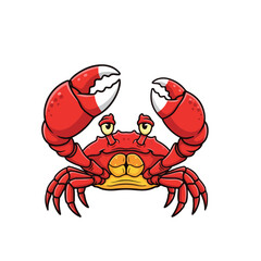 Red Crab Illustration