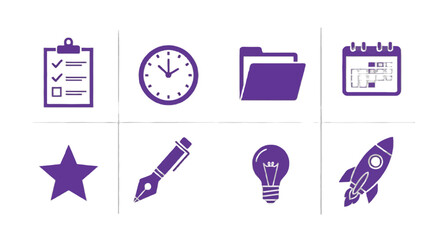 Achieve success with strategic planning and innovative ideas, set goals, manage time effectively, and organize files for optimal productivity, a fresh startup