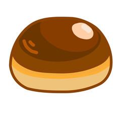 Bun Bread Vector Illustration
