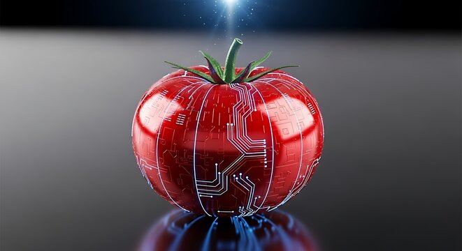 Futuristic Tomato Technology.