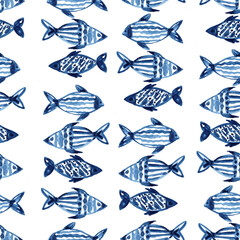 Indigo navy blue pattern abstract grunge and splash watercolor beautiful shibori tie dye seamless pattern