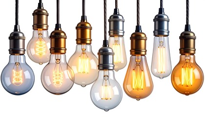 Vintage Edison Style Light Bulbs.