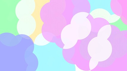 abstract background with pink and white clouds