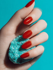 The Vibrant Allure of a Red Manicure
