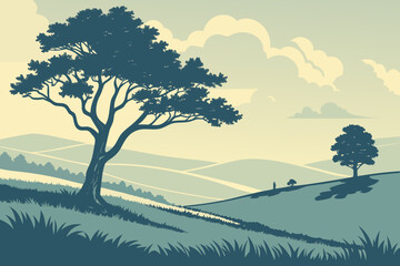 Flying Seagull Vector Illustration - Detailed Monochrome Marine Bird Graphic