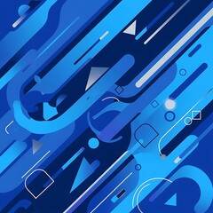 Abstract Geometric Design Background.