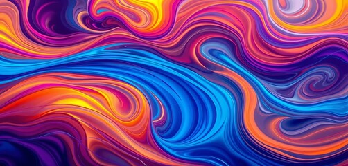 Abstract swirling colors depicting financial growth and wealth,  market,  technology