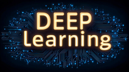 Digital learning abstract background animation with glowing lines and dots