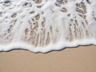 Gentle Surf on Quiet Seaside Morning