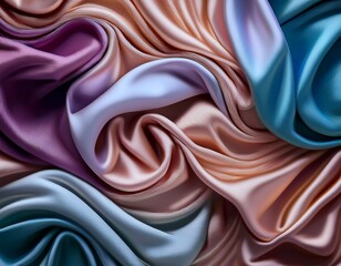 silky soft fabric pattern on blurred backdrop seamless pattern background tile