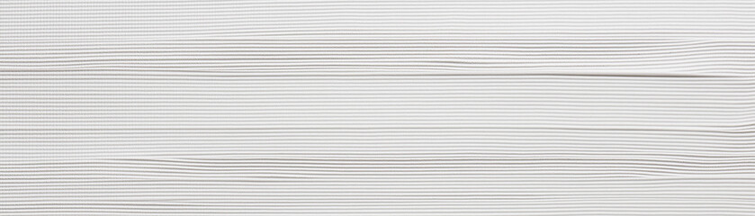 Fototapeta premium White ribbed fabric texture background textile material pattern